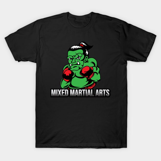 MMA FIGHTER OGRE T-Shirt by Excela Studio